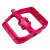 Вело Педали BURGTEC Penthouse Flat MK5 B-­Rage Edition Pedals Toxic Barbie Pink thumb