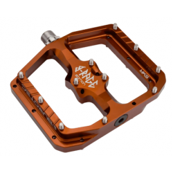 Вело Педали BURGTEC Penthouse Flat MK5 B-­Rage Edition Pedals Kash Bronze