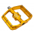 Вело Педали BURGTEC Penthouse Flat MK5 B-­Rage Edition Pedals Burgtec Bullion Gold thumb