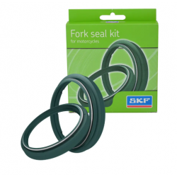 Комплект семеринг и прахоуловител SKF за предница Showa 49mm