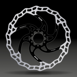Вело спирачен диск GALFER BIKE DISC WAVE CENTER-LOCK SYSTEM Ø200X2.0MM Brake Disc