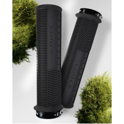 Вело ръкохватки Peaty's Monarch Grip - Mushroom - Thick - Black