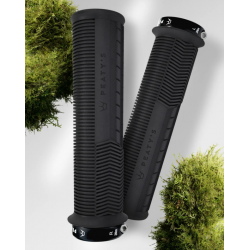 Вело ръкохватки Peaty's Monarch Grip - Mushroom - Thin - Black