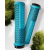 Вело ръкохватки Peaty's Monarch Grip - Mushroom - Thin - Turquoise thumb