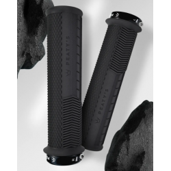 Вело ръкохватки Peaty's Monarch Grip - Knurl - Thick - Black