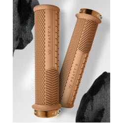 Вело ръкохватки Peaty's Monarch Grip - Knurl - Thin - Gum