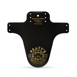 Вело калник Peaty's x Marsh Guard - Trails, Ales & Good Times - Gold Mudguard