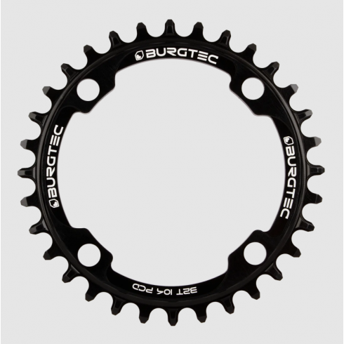 Вело Плоча BURGTEC 104mm BCD Thick Thin Chainring - 32T Вело Плоча BURGTEC 104mm BCD Thick Thin Chainring - 32T