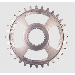 Вело Плоча BURGTEC Thick Thin Chainring for Shimano Direct Mount - 30T - Rhodium Silver