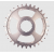 Вело Плоча BURGTEC Thick Thin Chainring for Shimano Direct Mount - 30T - Rhodium Silver Вело Плоча BURGTEC Thick Thin Chainring for Shimano Direct Mount - 30T - Rhodium Silver thumb
