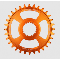 Вело Плоча BURGTEC Thick Thin Chainring for Shimano Direct Mount - 32T - Iron Bro Orange