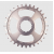 Вело Плоча BURGTEC Thick Thin Chainring for Shimano Direct Mount - 32T - Rhodium Silver Вело Плоча BURGTEC Thick Thin Chainring for Shimano Direct Mount - 32T - Rhodium Silver thumb