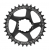 Вело Плоча RACE FACE CHAINRING DM 30T BLK 3 BOLT COMP 10-12S thumb