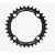 Вело Плоча RACE FACE Chainring Single Narrow Wide 104X30 Black thumb