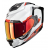 Каска SCORPION EXO-1500 AIR ARENA White-Red thumb