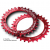 Вело Плоча RACE FACE CHAINRING SINGLE NARROW WIDE 104X30 RED thumb