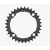 Вело Плоча RACE FACE Chainring Single Narrow Wide 104X32 Black thumb