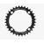 Вело Плоча RACE FACE Chainring Single Narrow Wide 104X36 Black thumb