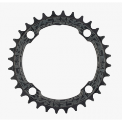 Вело Плоча RACE FACE Chainring Single Narrow Wide 104X36 Black