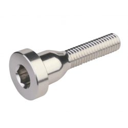 Болт за капачка BURGTEC Top Cap Bolt - Rhodium Silver