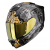 Каска SCORPION EXO-1500 AIR APUS Black-Grey-Gold thumb
