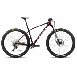 Велосипед ORBEA ALMA H20 L Metallic Dark Red - Chic White