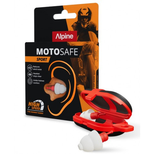 ТАПИ ЗА УШИ ALPINE MOTOSAFE SPORT ТАПИ ЗА УШИ ALPINE MOTOSAFE SPORT