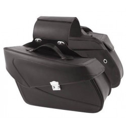 Кожени дисаги за мотор A-PRO PHONEIX BLACK
