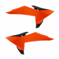 Пластмасов капак за радиатор Polisport KTM SX/SX-F/XC/XC-F (2025-26) Orange