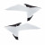 Пластмасов капак за радиатор Polisport KTM SX/SX-F/XC/XC-F (2025-26) White thumb