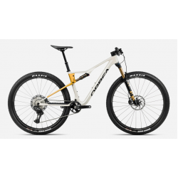 Велосипед ORBEA OIZ M10 L Ivory White - Bumblebee Yellow