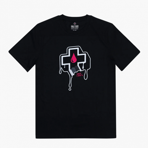Тениска MUC-OFF MOUNTAIN CROSS BITE BLACK Тениска MUC-OFF MOUNTAIN CROSS BITE BLACK