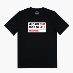 Тениска MUC-OFF ROAD TO HELL BLACK