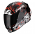 Каска SCORPION EXO-491 SPECTER Black-Red thumb