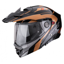 Каска SCORPION ADX-2 SOLID KAMPS Black-Copper