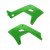 Пластмасов капак за радиатор Polisport kawasaki KX 03-08 RESTYLE 24 GREEN thumb
