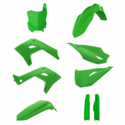 Комплект рестайлинг пластмаси POLISPORT Restyling Kit Kawasaki KX 125/250 (2003-08) green