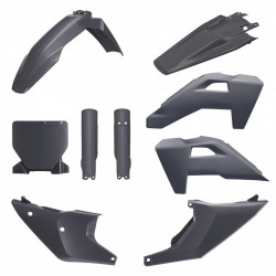 Комплект рестайлинг пластмаси POLISPORT Restyling Kit Husqvarna TC/FC (2025-26) nardo gray