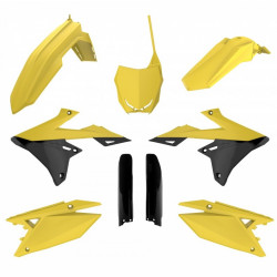 Комплект пластмаси POLISPORT  Full Plastic Kit Suzuki RMZ 250 (2019-26)
