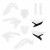 Комплект пластмаси POLISPORT Full Plastic Kit Yamaha YZ 450F (2026) white Комплект пластмаси POLISPORT Full Plastic Kit Yamaha YZ 450F (2026) white thumb
