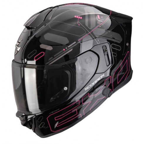 Каска SCORPION EXO-530 AIR FOND Black-Pink Каска SCORPION EXO-530 AIR FOND Black-Pink