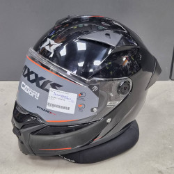 Каска AXXIS FENIX SOLID BLACK GLOSS - Дефектна