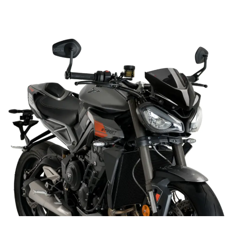 Puig Слюда New Generation Sport Triumph STREET TRIPLE 765R/RS 23-25 Dark Smoke Puig Слюда New Generation Sport Triumph STREET TRIPLE 765R/RS 23-25 Dark Smoke