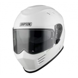 Каска SIMPSON Venom 06 Solid Gloss White