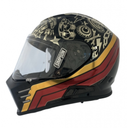 Каска SIMPSON Venom Milwaukee Orange