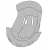 Вътрешност за каска SIMPSON Venom - Top Cap Padding thumb