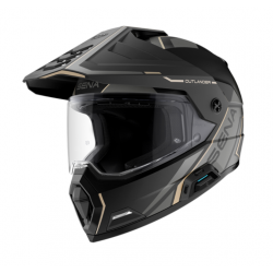 Каска SENA Outlander Flat Black