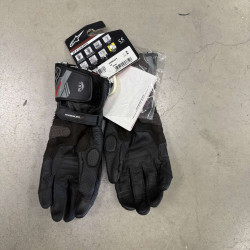 КОЖЕНИ РЪКАВИЦИ ALPINESTARS SP-8 V3 BLK/GRY - Върната бройка