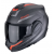 Модуларна каска SCORPION Exo-Tech Evo Carbon Cozy Matt Black-Red thumb
