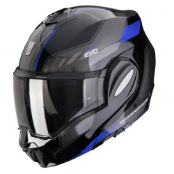 Модуларна каска SCORPION Exo-Tech Evo SOCIUS BLACK/BLUE